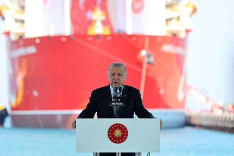 Turkin presidentti Recep Tayyip Erdoğan kuvattiin Turkissa 9. elokuuta. 