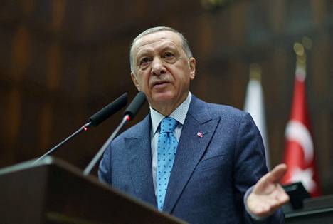 Turkin presidentti Recep Tayyip Erdoğan aiemmin tammikuussa Ankarassa.