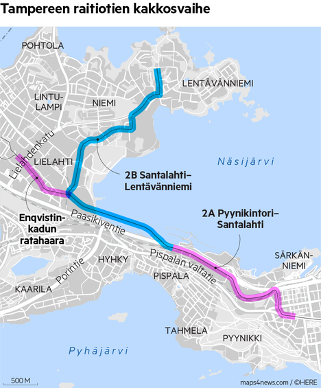 Tampereen ratikka: toinen vaihe valtuustossa - Uutiset - Aamulehti