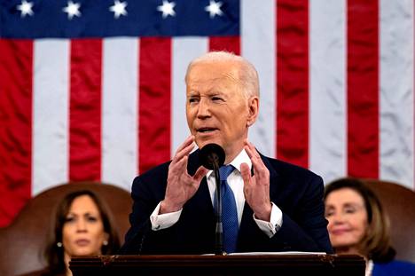 Yhdysvaltain presidentti Joe Biden puhui odotetusti kansakunnan tila -puheessaan Ukrainasta.