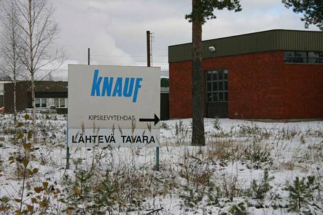 Knauf Oy saa Kankaanpään kipsilevytehtaan tuotantoprosessin uudistusinvestointiin 2,84 miljoonan tuen.
