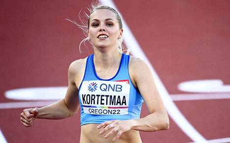 Anniina Kortetmaa oli tyytyväinen MM-juoksuunsa, koska sai edustuspaikan lyhyellä varoitusajalla.