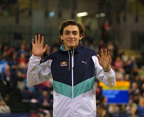 Armand Duplantis, 20, on yleisurheilumaailman ykkösnimi tällä hetkellä.