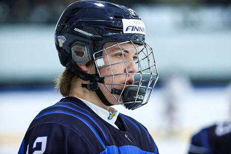 Valkeakoskelainen jääkiekon huippulupaus Jani Nyman, 17, pelaa Pikkuleijonien MM-joukkueessa.