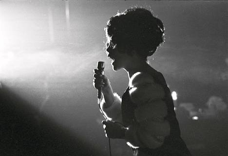 Ann-Christine -show Kaisaniemessä 18.2.1969.