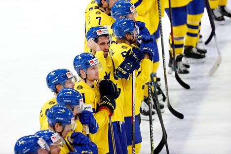 Kuva kertoo kaiken Ruotsin pelaajien tuntemuksista MM-puolivälierän jälkeen.