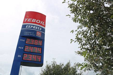 Teboil Express -asemalla myytiin keskiviikkona Kankaanpään edullisinta 95-oktaanista bensiiniä. Diesel oli halvinta Gt-asemalla.