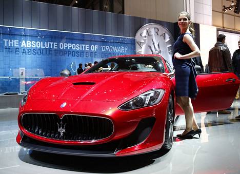 ...Kuten myös Maserati GranTurismo MC Stradale.
