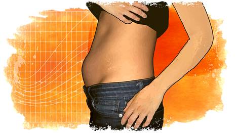 Naisilla rasva kertyy miehiä herkemmin navan alapuolelle. Naisen keho tarvitsee riittävän määrän rasvaa, jotta estrogeenituotanto lähtee murrosiässä käyntiin. 