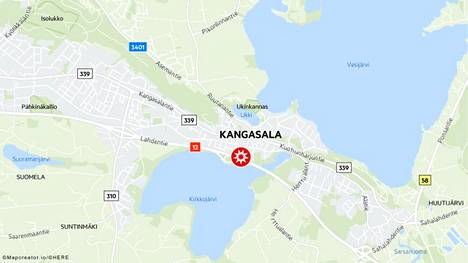 Kangasalla tiellä 12 sattui liikenneonnettomuus Kangasalan liittymän kohdalla perjantaina aamulla. 
