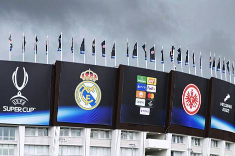 Miesten mestarien liigan voittaja Real Madrid ja Eurooppa-liigan mestari Eintracht Frankfurt kohtaavat Helsingissä keskiviikkona.