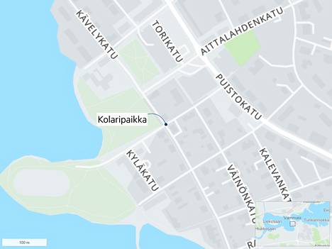 Mopon ja kevytmoottoripyörän onnettomuus tapahtui Kaalisaareen johtavan Saarikadun ja Kävelykadun risteyksessä Sastamalan keskustassa.