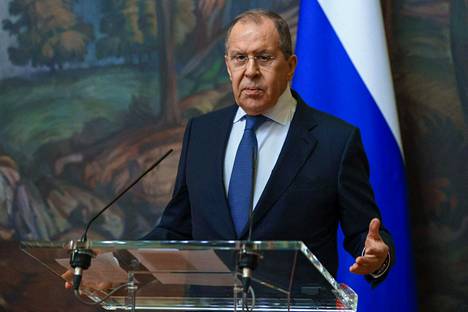 Venäjä ei voi hyväksyä EU:n ja Naton vastauksia Venäjän turvallisuutta koskevaan kirjeeseen. Kuvassa Venäjän ulkoministeri Sergei Lavrov 10. helmikuuta. 