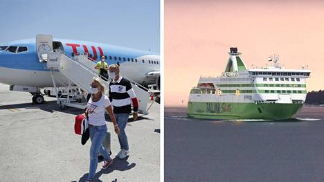 Matkustajat saapuivat Kreetalle viime heinäkuussa ja Tallinnan-laiva Länsisatamaan maaliskuussa 2021. 