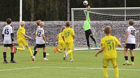 Ilveksen Pääsiäisturnauksessa pelataan perjantaista maanantaihin 8–12-vuotiaiden ikäsarjoissa. Kuva on otettu viime syyskuun Fun Tampere -turnauksesta Kaupista. 