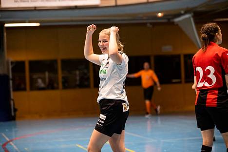 Iina Heikkilä teki yhden maalin PJK:n verkkoon.