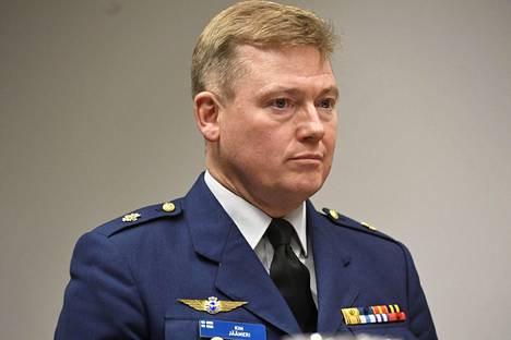 Puolustusvoimien strategiapäällikkö, kenraalimajuri Kim Jäämeri Pääesikunnassa Helsingissä 26. lokakuuta 2018.