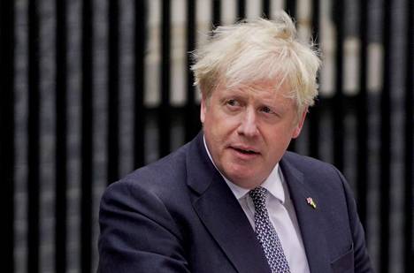 Britannian eroava pääministeri Boris Johnson kuvattiin Lontoossa 7. heinäkuuta. 