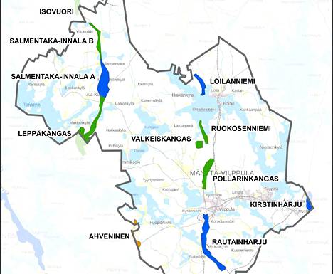 Pohjavesien alueet tarkistettiin - Juupajoella kaksi rajausmuutosta,  Mänttä-Vilppulan pohjavesialueet ennallaan - Uutiset - KMV-lehti