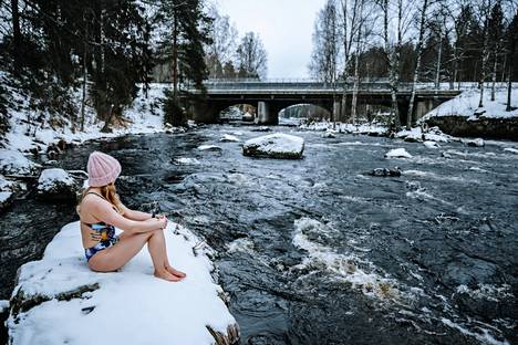Talvisen kuvan Vilppulankoskelta on ottanut vilppulalainen Tanja Siltanen.