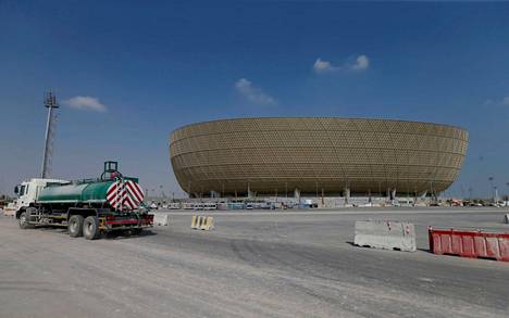 Qatarin MM-kisojen loppuottelu pelataan tällä stadionilla.
