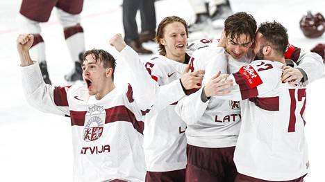 Latvia voitti ensimmäistä kertaa jääkiekon MM-pronssia.