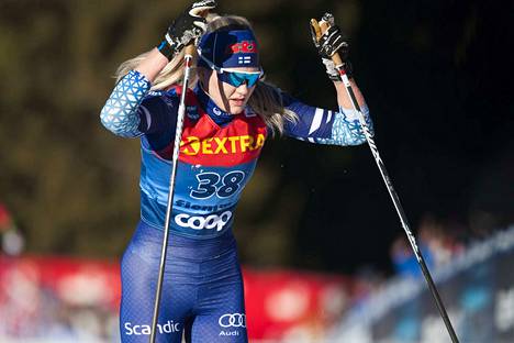 Keltanokka Vilma Nissinen onnistui Tour de Skillä.