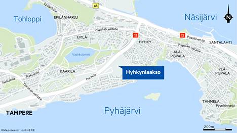 Tampereella Kaarilan kaupunginosaan kuuluvan Hyhkynlaakson uuden asuinalueen kaavamuutos on hyväksytty asetettavaksi nähtäville.