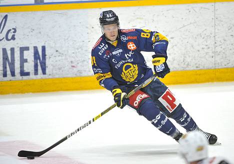 Eero Elo on Lukon kasvatti, mutta voittanut Suomen mestaruuden Porissa Ässissä kaudella 2012-13. Kuva: Juha Sinisalo