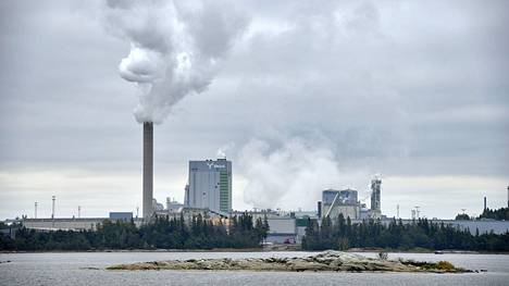 Suomessa päästöt vähenisivät merkittävästi teknisillä hiilinieluilla, eli hiilidioksidin nappaamisella talteen suoraan esimerkiksi sellutehtaan piipuista. Tekniikka tähän on jo olemassa, mutta investoinnit vielä puuttuvat. Kuvassa Metsä Fibren sellutehdas.