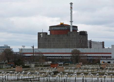 Zaporižžjan ydinvoimala kuvattiin 29. maaliskuuta. 