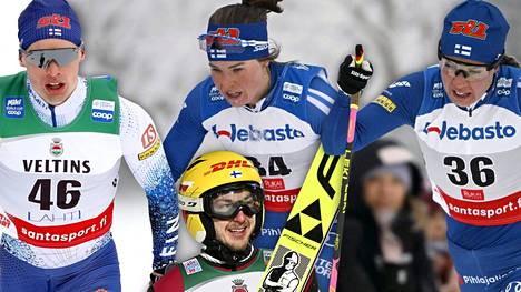 Iivo Niskanen, Krista Pärmäkoski, Kerttu Niskanen ja Ilkka Herola kuuluvat Suomen MM-joukkueen kärkikaartiin. 