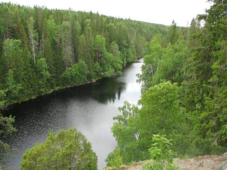 Helvetinjärven kansallispuistossa käytiin viime vuonna 67 000 kertaa.