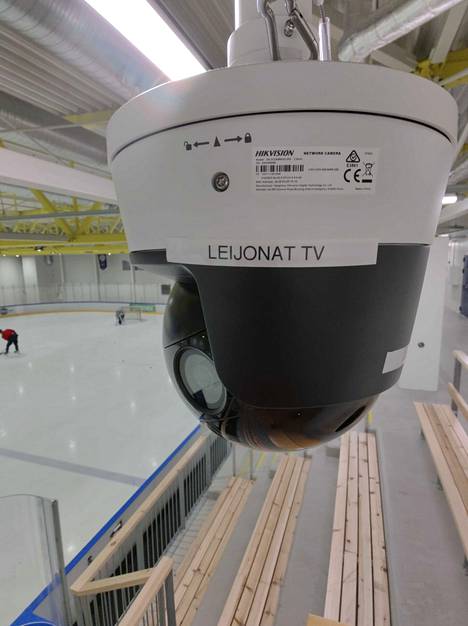 Hikvisionin kamerat kuvaavat Suomen kiekkokaukaloita.