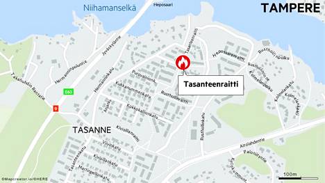 Tämä Tasanteen tulipalosta tiedetään – asunto tuhoutui täysin - Tampere -  Aamulehti