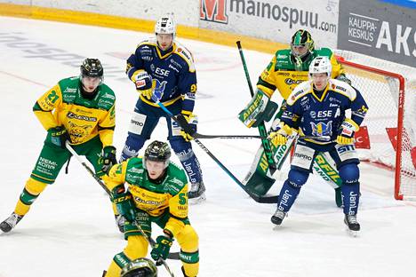 Jakub Málek pelasi hyvän ottelun Mikkelissä. Hyökkääjä Petri Kontiolan mukaan Jukurit oli ainakin puolet pelistä parempi osapuoli.