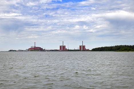Olkiludon ydinvoimala-alueella harjoitellaan keskiviikkona ja torstaina. Kuva: Juha Sinisalo