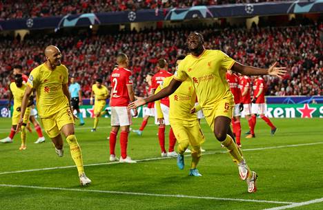 Ibrahima Konate vei Liverpoolin 1–0-johtoon tiistai-iltana.
