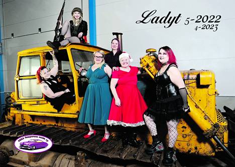 FHRA:n Tampereen Ladyt ovat malleina kalenterissa, jonka tuotto menee hyväntekeväisyyteen. Myynti alkaa viikonloppuna Tampereen messu ja urheilukeskuksessa Hot Rod & Rock Show’ssa.