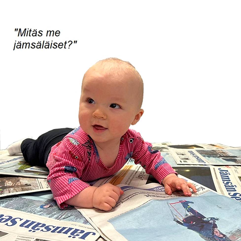 Jämsäläinen Eemil syntyi samana vuonna kun Jämsän Seutu täytti sata vuotta. Nyt Eemil on alle vuoden ja Jämsän Seutu 101 vuotta. Eemilin lisäksi Jämsässä syntyi viime vuonna 109 vauvaa. 