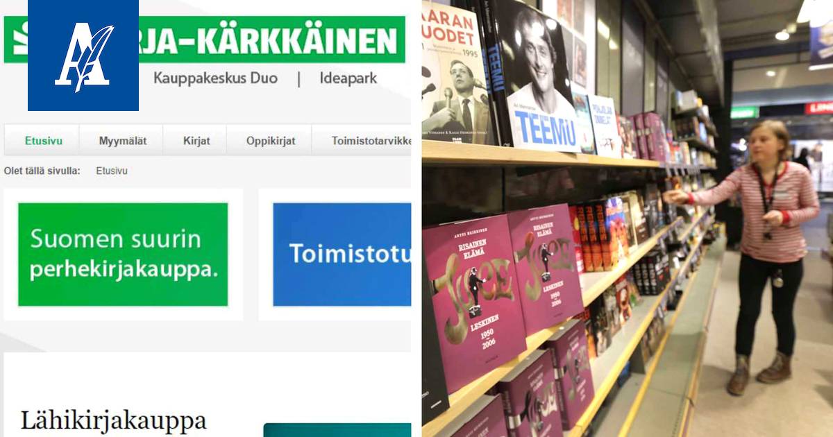 Suomalainen kirjakauppa on ostanut Kirja-Kärkkäisen - Pirkanmaa - Aamulehti