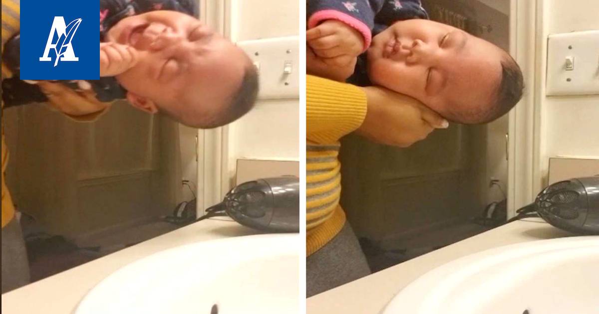 Nainen keksi häkellyttävän keinon vauvan nukuttamiseen: Ratkaisu löytyy  joka vessasta – itkevä lapsi rauhoittuu sekunneissa - Ulkomaat - Aamulehti