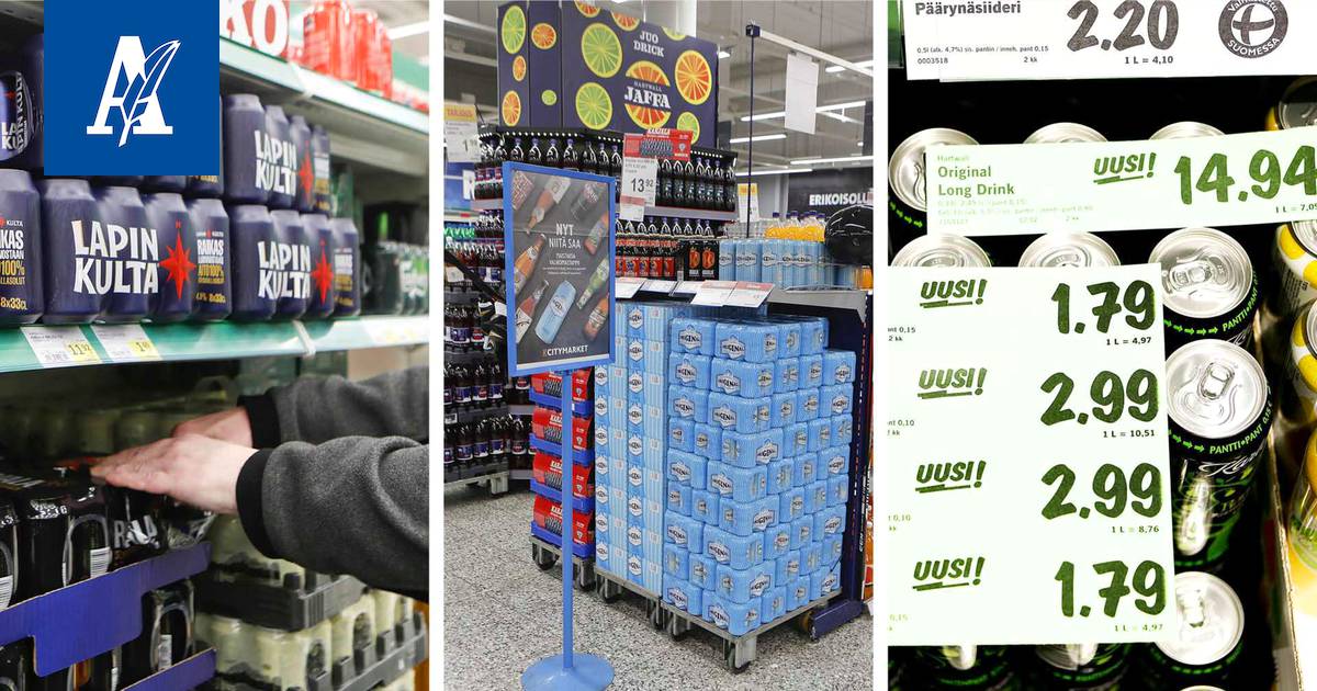 Mitä uudet alkoholijuomat kaupoissa maksavat – vertailimme kolmen Suomen  suurimman kauppaketjun hinnat - Uutiset - Aamulehti