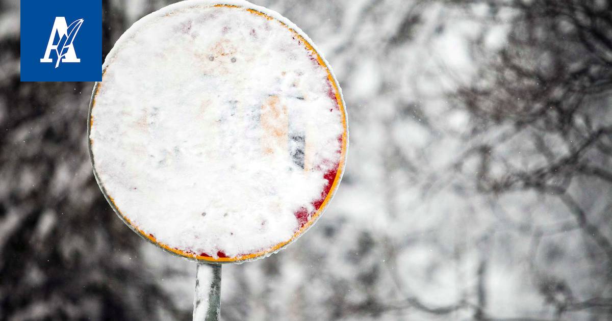 Lumi peitti nopeusrajoituksen, perheenisä sai sakot – 