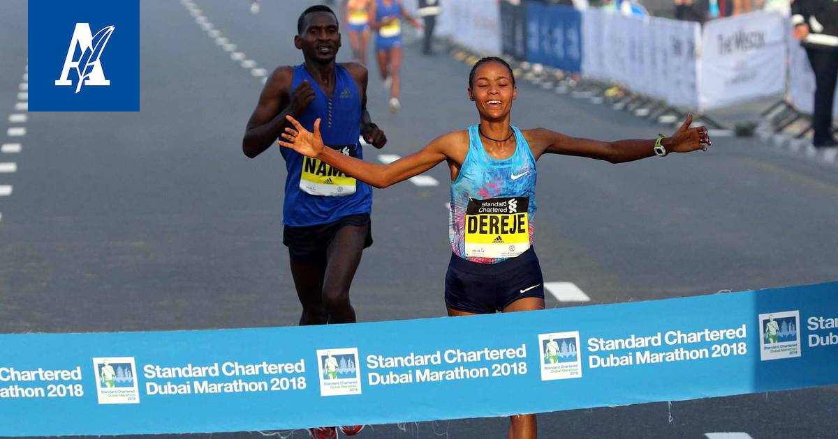 Maratoonari Anne-Mari Hyryläinen hurjassa vauhdissa Dubain maratonilla -  Urheilu - Aamulehti