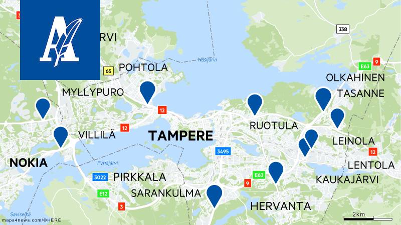 Miksi Tampereen keskustan ruuhkista ei tiedoteta nykyistä paremmin -  Uutiset - Aamulehti