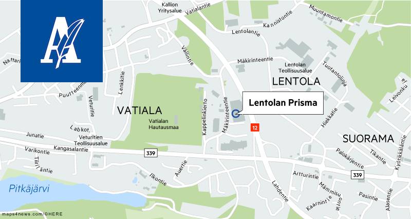 Liikenneonnettomuus Prisman luona Kangasalla – Henkilöautoilija kääntyi  mopoilijan eteen - Uutiset - Aamulehti