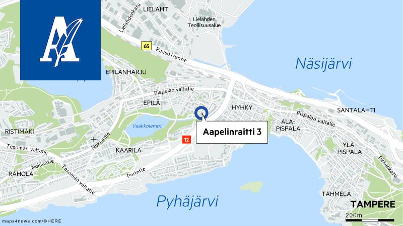 Rasvakattila syttyi palamaan Tampereen Haapalinnassa, asukkaat poistuivat  ennen palokunnan tuloa - Tampere - Aamulehti