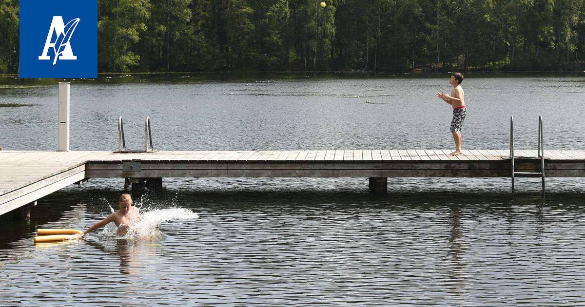 Tampereen uimavesien ajantasaiset lämpötilat ja levätiedot löytyvät uudesta  karttapalvelusta - Kotimaa - Aamulehti