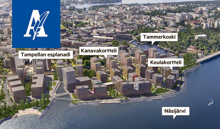 Ranta-Tampella: Keskituloisella palkansaajalla ei ole Näsijärven rantaan  mitään asiaa - Kotimaa - Aamulehti